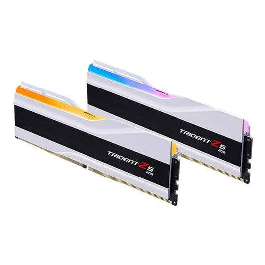 G.SKILL Trident Z5 RGB 32GB ( 16GBx2 ) 7200MHz DDR5 RAM ( White ) ( CL34 )