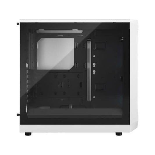FRACTAL DESIGN Focus 2 Mesh RGB Clear Tint ATX Mid Tower Cabinet (White)