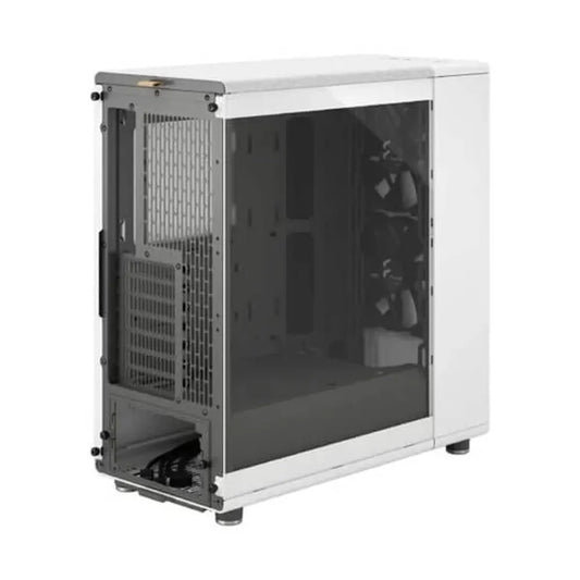 FRACTAL DESIGN North Chalk Clear ATX Mid Tower Cabinet (White)