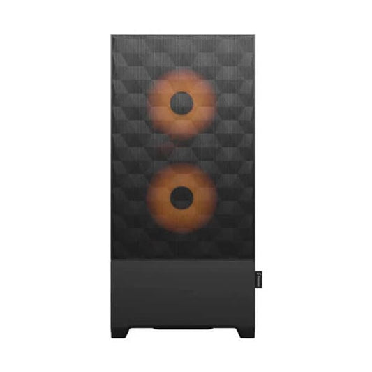 FRACTAL DESIGN Pop Air RGB Orange Core Clear Tinit ATX Mid Tower Cabinet