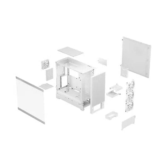 FRACTAL DESIGN Pop XL Air RGB EATX Mid Tower Cabinet (White)