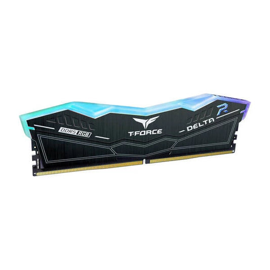 TEAMGROUP T-Force Delta RGB 32GB ( 16GBx2 ) 5200MHz DDR5 RAM (Black)
