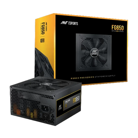Ant Esports FG650 650 Watt 80 Plus Gold Non Modular Power Supply