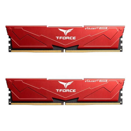 TEAMGROUP T-Force Vulcan Alpha 32GB ( 16GBx2 ) 6000MHz DDR5 RAM ( Red )