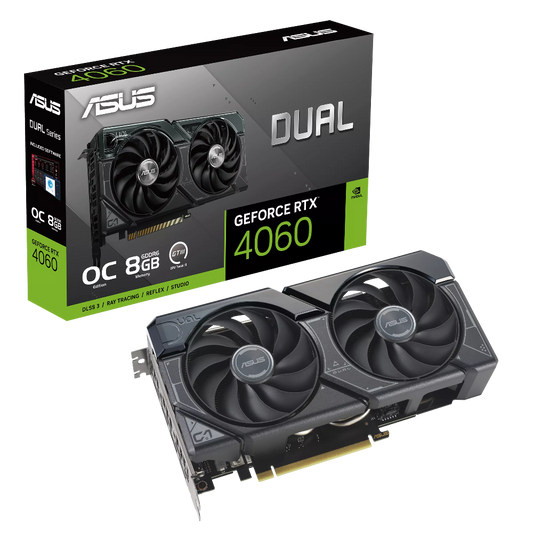 ASUS Dual GeForce RTX 4060 OC Edition 8GB Nvidia Graphic Card