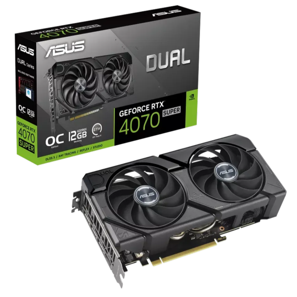 Buy ASUS Dual GeForce RTX 4070 SUPER EVO OC Edition 12GB NVIDIA