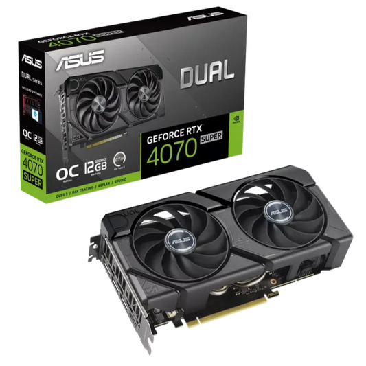 ASUS Dual GeForce RTX 4070 SUPER EVO OC Edition 12GB NVIDIA Graphic Card