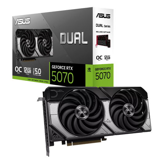 ASUS Dual GeForce RTX 5070 12GB OC Edition Nvidia Graphic Card