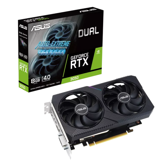 ASUS Dual GeForce RTX 3050 V2 8GB Nvidia Graphic Card