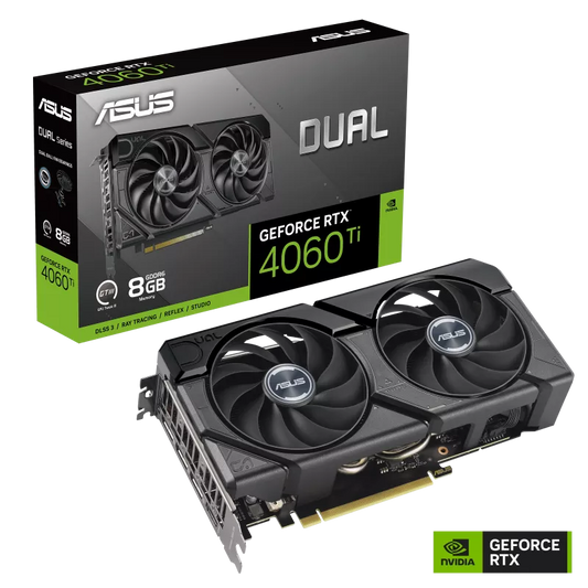 ASUS Dual GeForce RTX 4060 Ti EVO 8GB NVIDIA Graphic Card