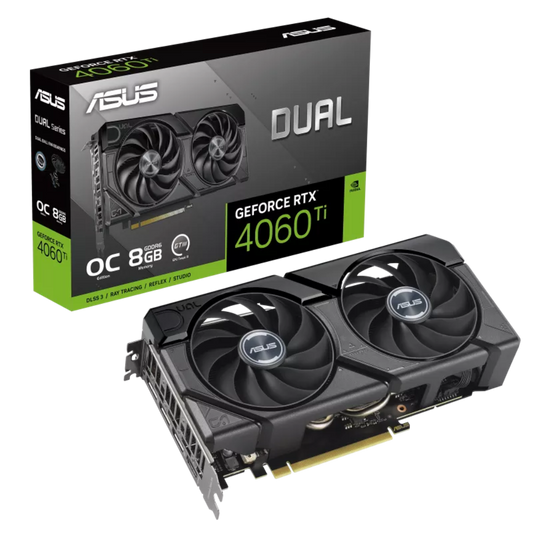ASUS Dual GeForce RTX 4060 Ti EVO 8GB OC NVIDIA Graphic Card