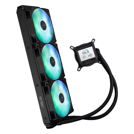 ASUS Prime LC 360 ARGB 360mm CPU Liquid Cooler ( Black ) ( With LCD Display )