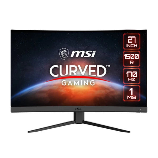 MSI Optix G27C4 E2 27 Inch FHD 170Hz VA Panel 117% SRGB 1ms AMD Free Sync Gaming Monitor