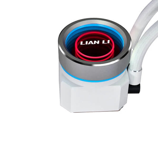LIAN LI Galahad II Trinity Performance 360mm CPU Liquid Cooler (White)
