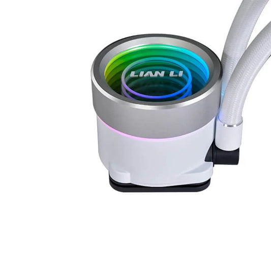 LIAN LI Galahad II Trinity ARGB 360mm CPU Liquid Cooler (White)