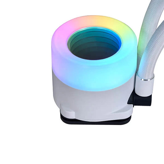LIAN LI Galahad II Trinity ARGB 360mm CPU Liquid Cooler (White)