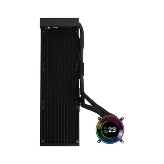 LIAN LI Hydroshift II LCD-C 360N Fan less CPU Liquid Cooler ( Black )