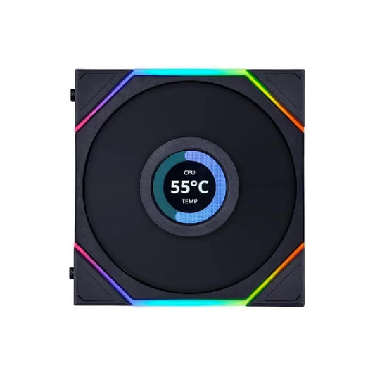 Lian Li TL 120mm LCD Fan (Triple Pack) Black