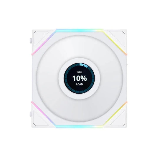 Lian Li TL 120mm LCD Fan (Triple Pack) White