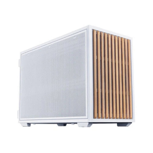 LIAN LI B4 Wood MATX Mini Tower Cabinet ( White )