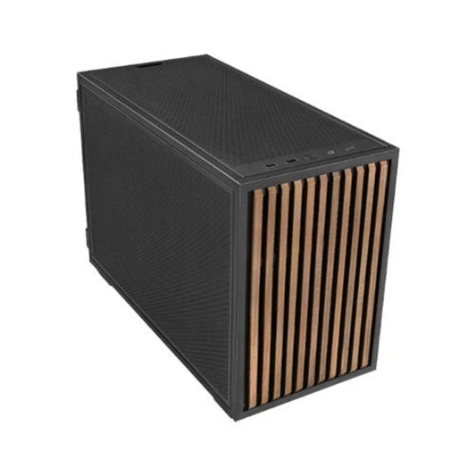 LIAN LI B4 Wood MATX Mini Tower Cabinet ( Black )