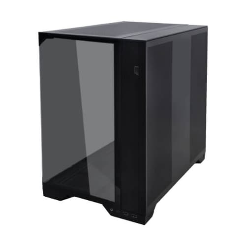 LIAN LI O11 Vision Compact EATX Mid Tower Cabinet ( Black )