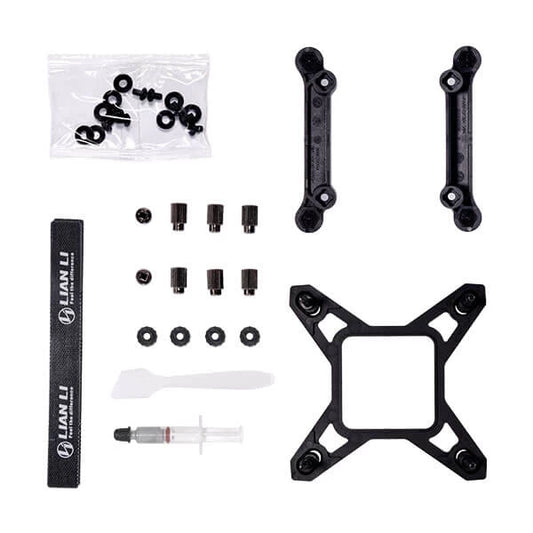 LIAN LI Galahad II LCD ARGB 280mm CPU Liquid Cooler (Black)