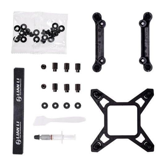 LIAN LI Galahad II LCD ARGB 360mm CPU Liquid Cooler (Black)