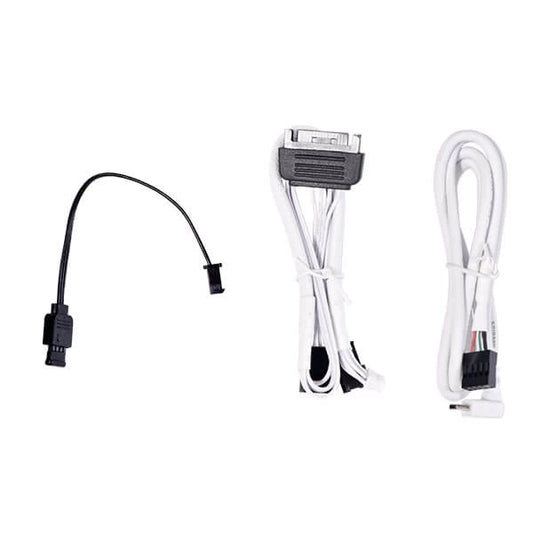 LIAN LI Galahad II LCD ARGB 360mm CPU Liquid Cooler (White)