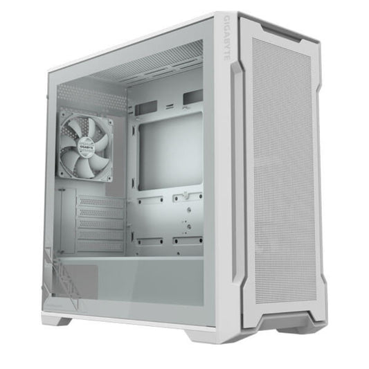 GIGABYTE C102 Glass ICE MATX Mid Tower Cabinet ( White )