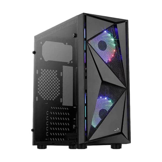 AEROCOOL Glider Cosmos ATX Mid Tower Cabinet (Black)