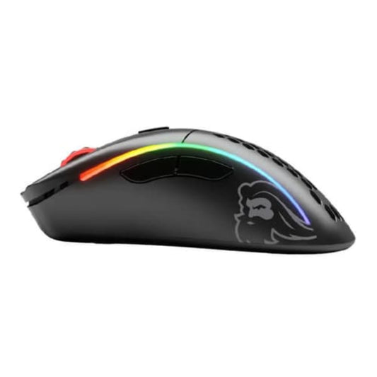 GLORIOUS Model D RGB Ergonomic Wireless Gaming Mouse ( Black ) ( 19000DPI / 7 Macro Buttons )