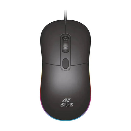 ANT ESPORTS GM40 Wired Ambidextrous RGB Optical Gaming Mouse