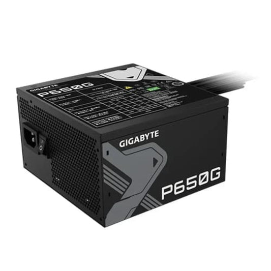 GIGABYTE P650G 650W 80+ Gold ATX 2.0 Non Modular Power Supply ( Black )