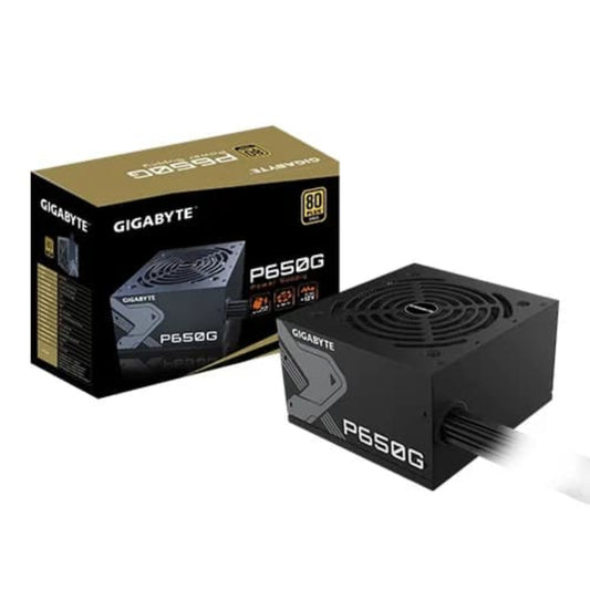 GIGABYTE P650G 650W 80+ Gold ATX 2.0 Non Modular Power Supply ( Black )