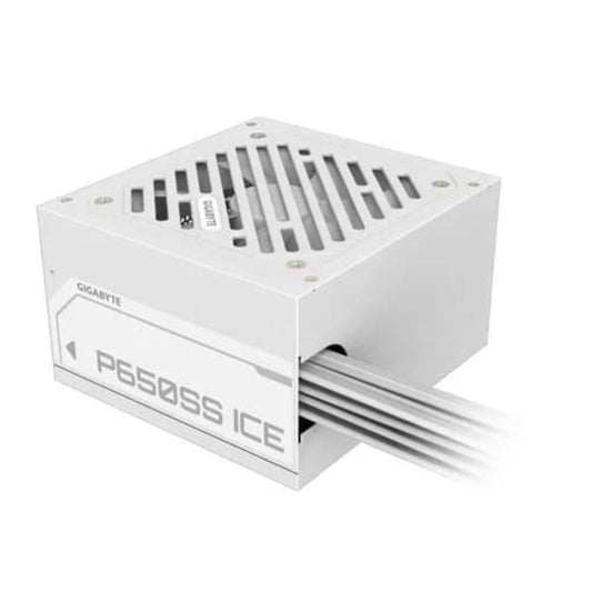GIGABYTE P650SS 650W 80 + Silver ATX 3.0 Non Modular Power Supply ( White )