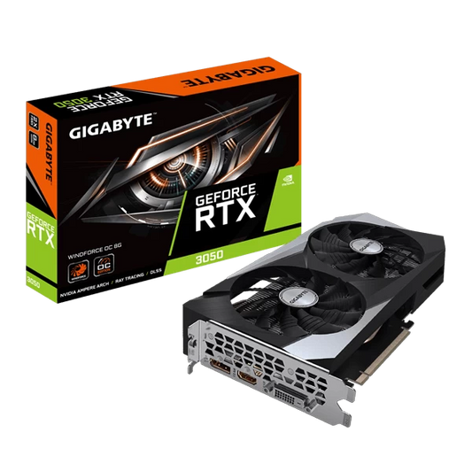 Gigabyte RTX 3050 Windforce OC 8GB Gaming Graphics Card