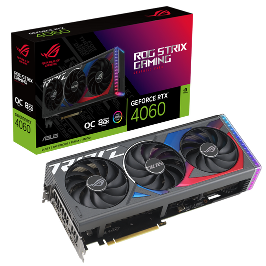 ASUS ROG Strix GeForce RTX 4060 OC 8GB Nvidia Graphic Card