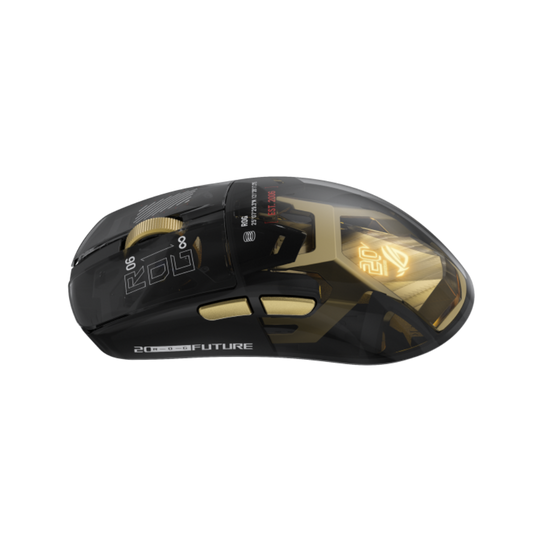 ASUS ROG Harpe II Extreme Edition 20 RGB Tri-Mode Wireless Ambidextrous Gaming Mouse ( 65000DPI / 5 Macro Buttons ) ( Black )