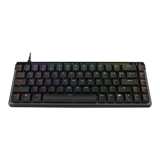 ASUS ROG Falchion Ace HFX 65% Mechanical RGB WIred Gaming Keyboard ( Black ) ( ROG HFX Magnetic Switches )