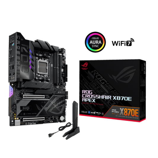 ASUS ROG CROSSHAIR X870E Apex Wifi7 DDR5 AMD Motherboard