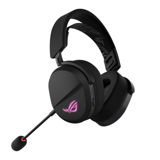 ASUS ROG Pelta Tri-Mode RGB Wireless Gaming Headphones ( Black ) ( PC / Mac / PS / Nintendo Switch / Android / IOS ) ( ASUS ROG Pelta )