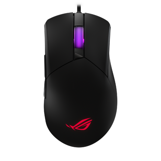ASUS ROG Gladius III Core RGB Wired Ergonomic Gaming Mouse ( 12000DPI / 6 Macro Buttons ) ( Black )