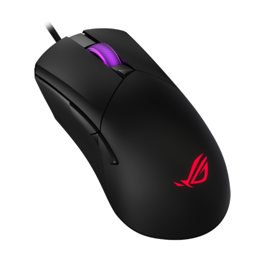 ASUS ROG Gladius III Core RGB Wired Ergonomic Gaming Mouse ( 12000DPI / 6 Macro Buttons ) ( Black )
