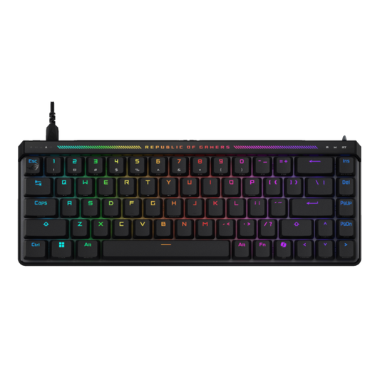 ASUS ROG Falchion Ace HFX 65% Mechanical RGB WIred Gaming Keyboard ( Black ) ( ROG HFX Magnetic Switches )