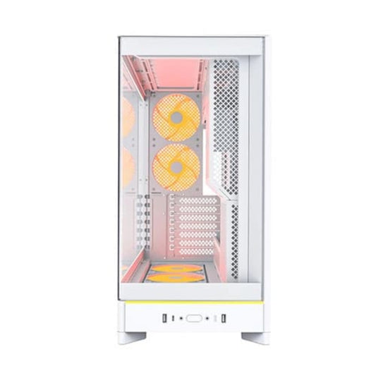 MONTECH HS02 Pro ARGB ATX Mid Tower Cabinet ( White )