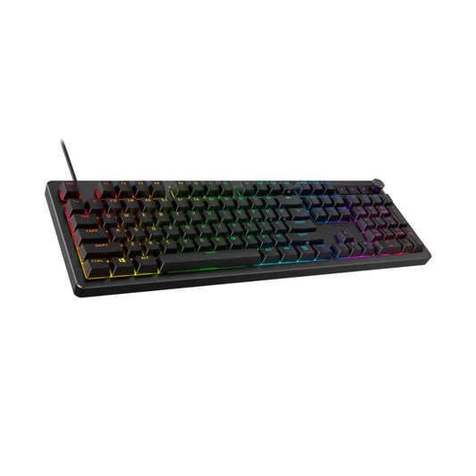 HYPERX Alloy Rise Full Size Wired RGB Mechanical Gaming Keyboard ( Black ) ( Linear Red )