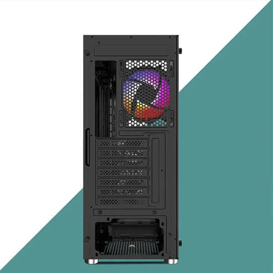 ANT ESPORTS ICE-150TG Mesh ATX Mid Tower Cabinet (Black)