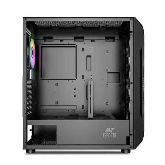 ANT ESPORTS ICE 410TG Mesh ARGB EATX Mid Tower Cabinet (Black)