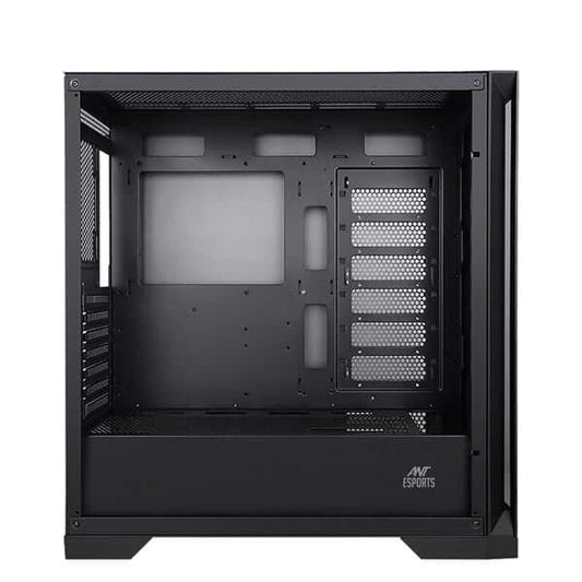 ANT ESPORTS ICE-590TG ARGB EATX Mid Tower Cabinet (Black)